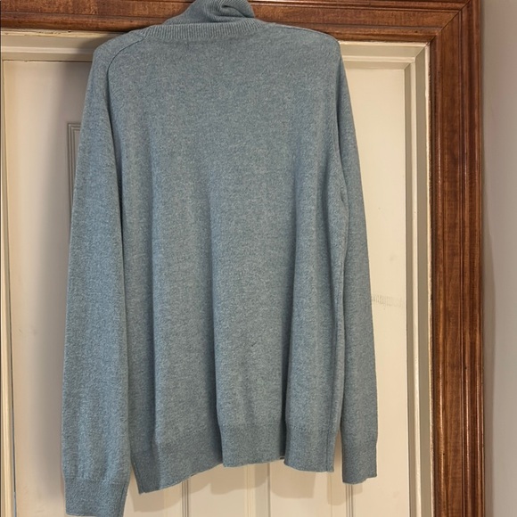 NWT light green Quince Cowl Neck Sweater. Beautiful green - Picture 7 of 11